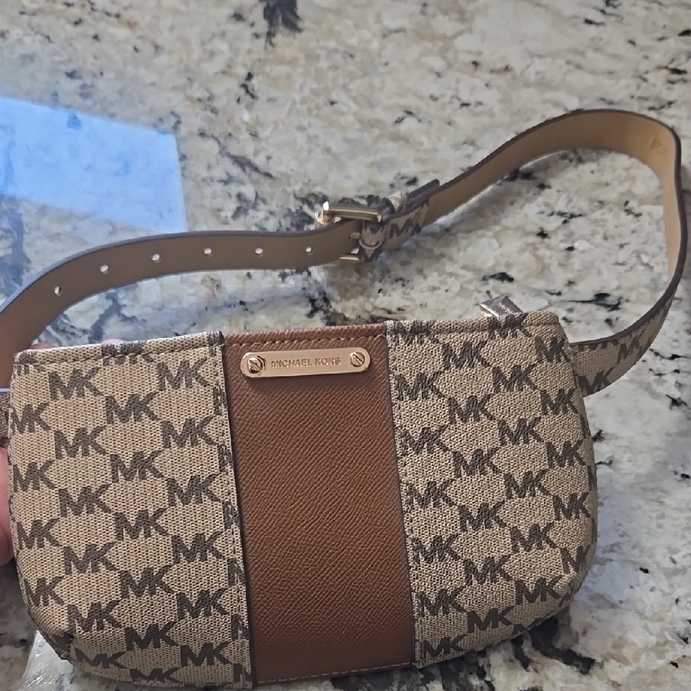 Michael Kors Brown and Tan Women's Bag